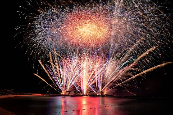 7/5(土)「海洋博美ら海花火大会2025」イベント・交通規制に関するご案内